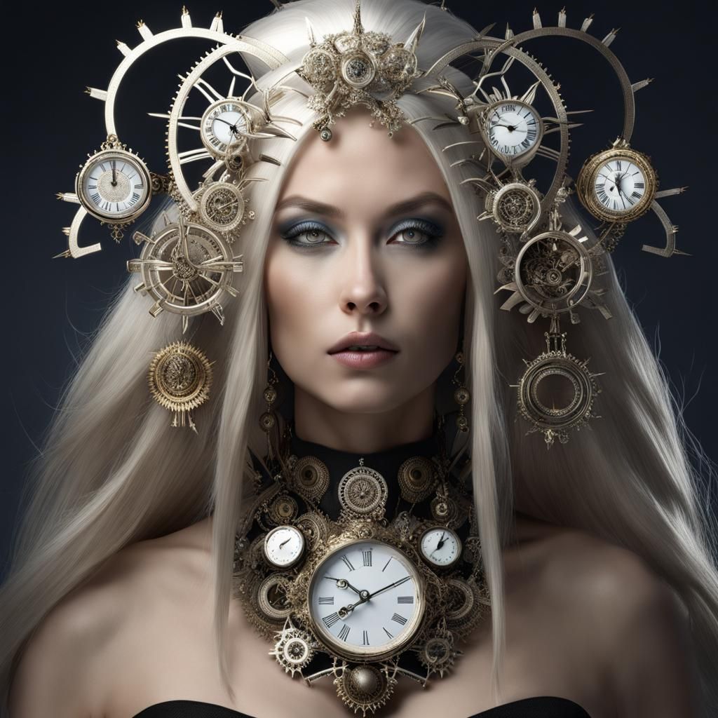 Clockwork Woman: A Clock Punk Portrait