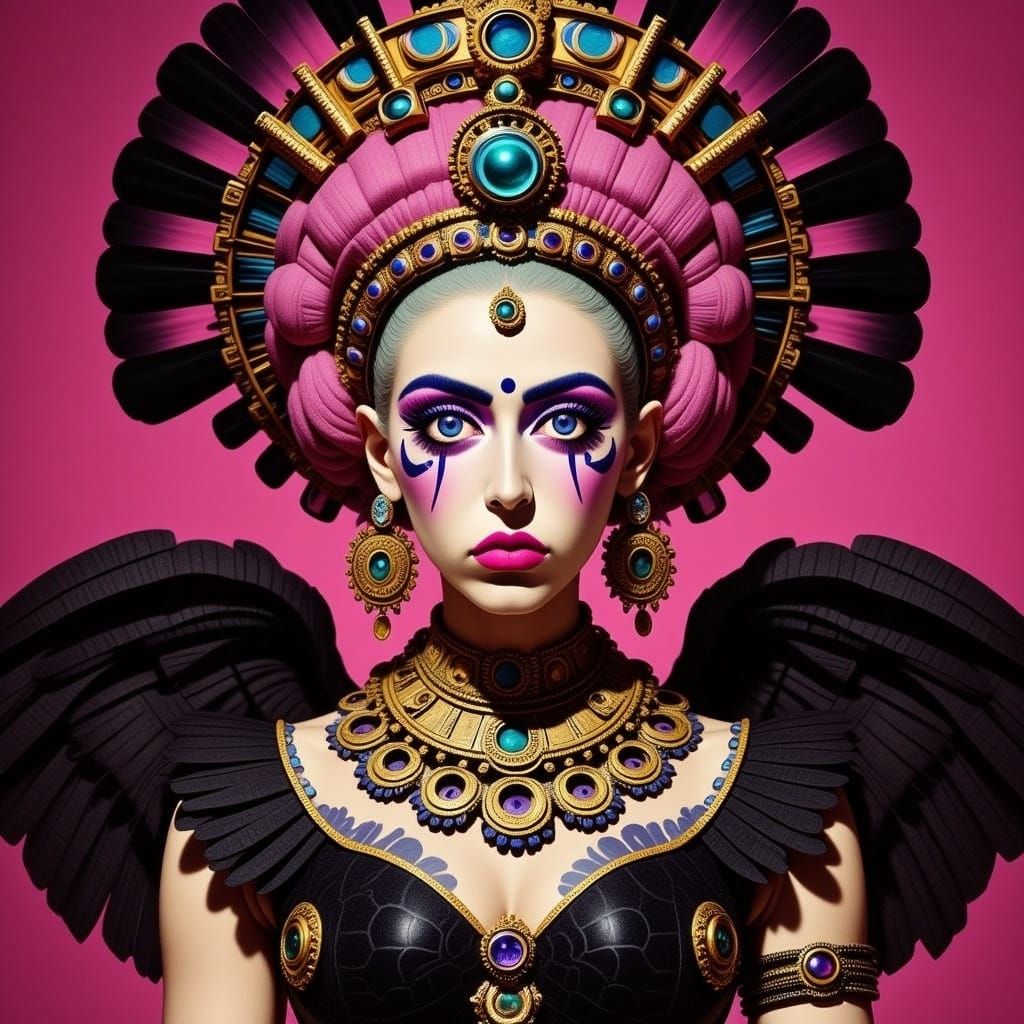 AI Portrait Inspired by Lady Gaga