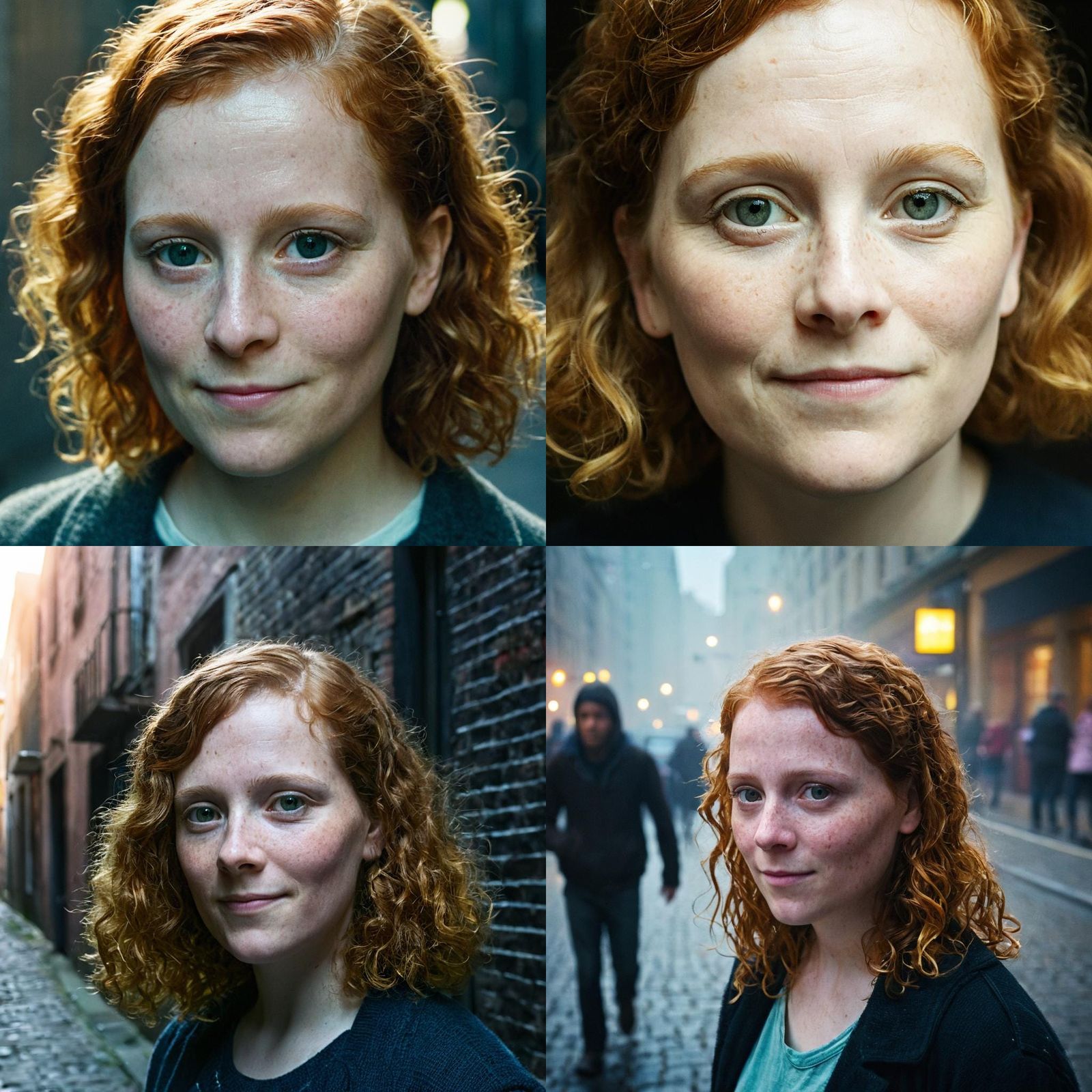 Everyday Person Portrait in Cinematic Style