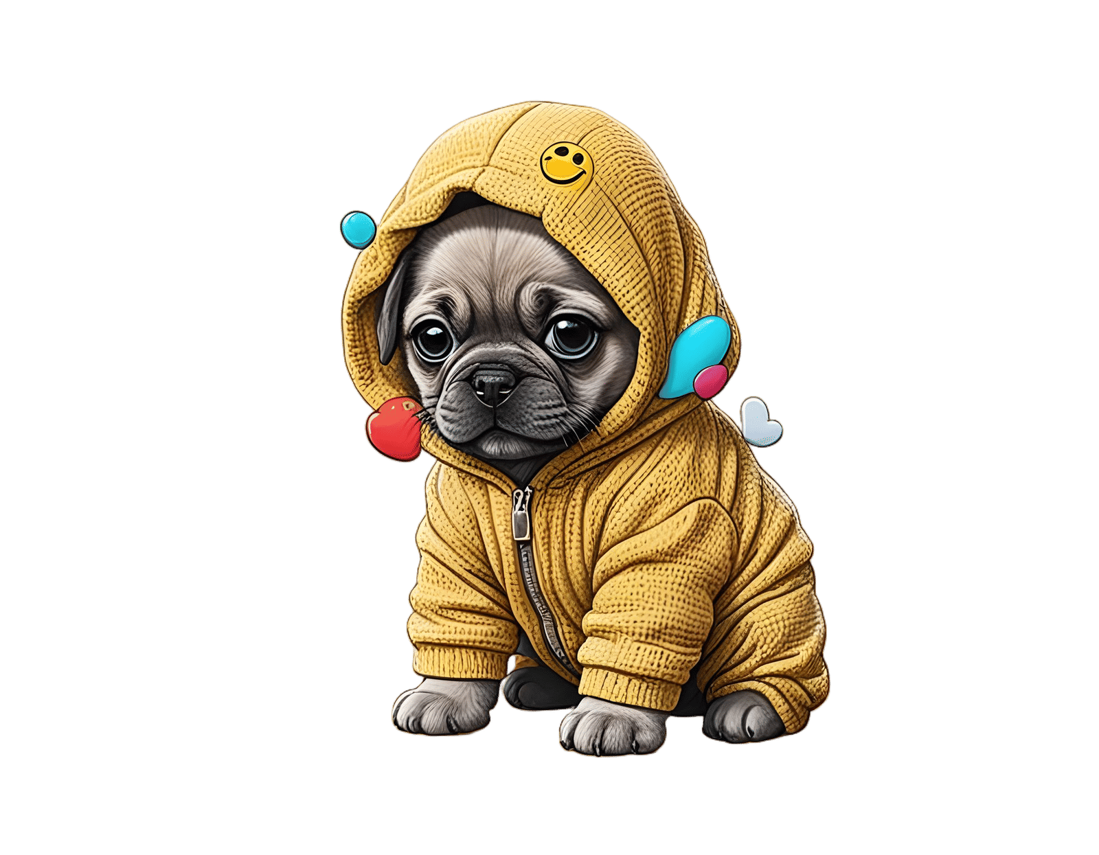 Mysterious Smiling Face Emoji