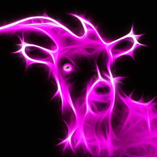 Magenta Fractal Goat Mandelbrot Set