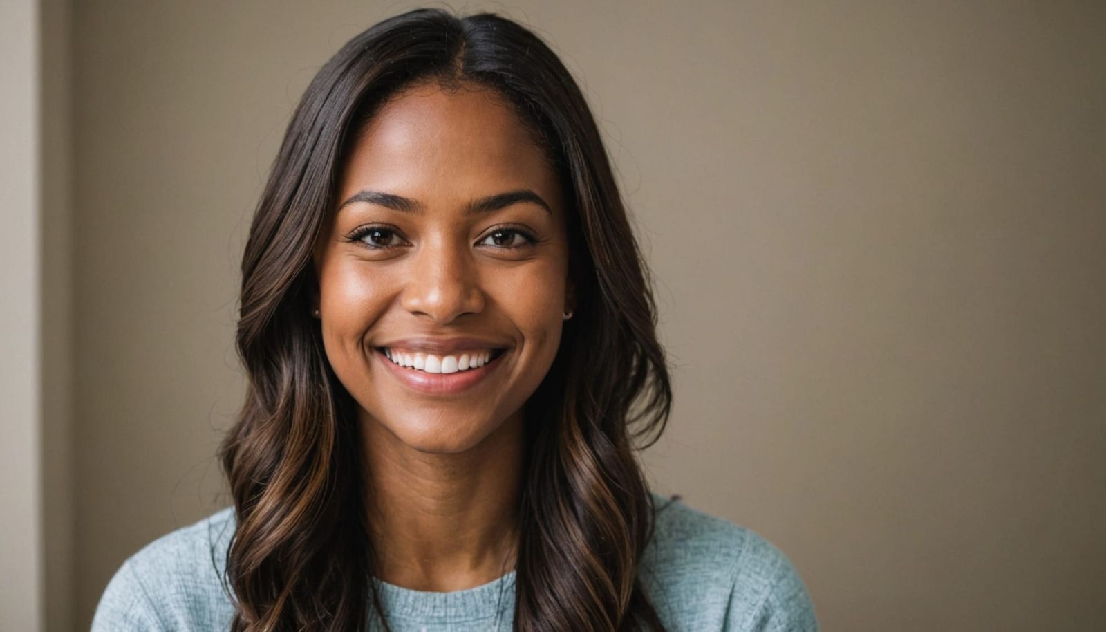 Mysterious Woman's Smile Hides a Secret