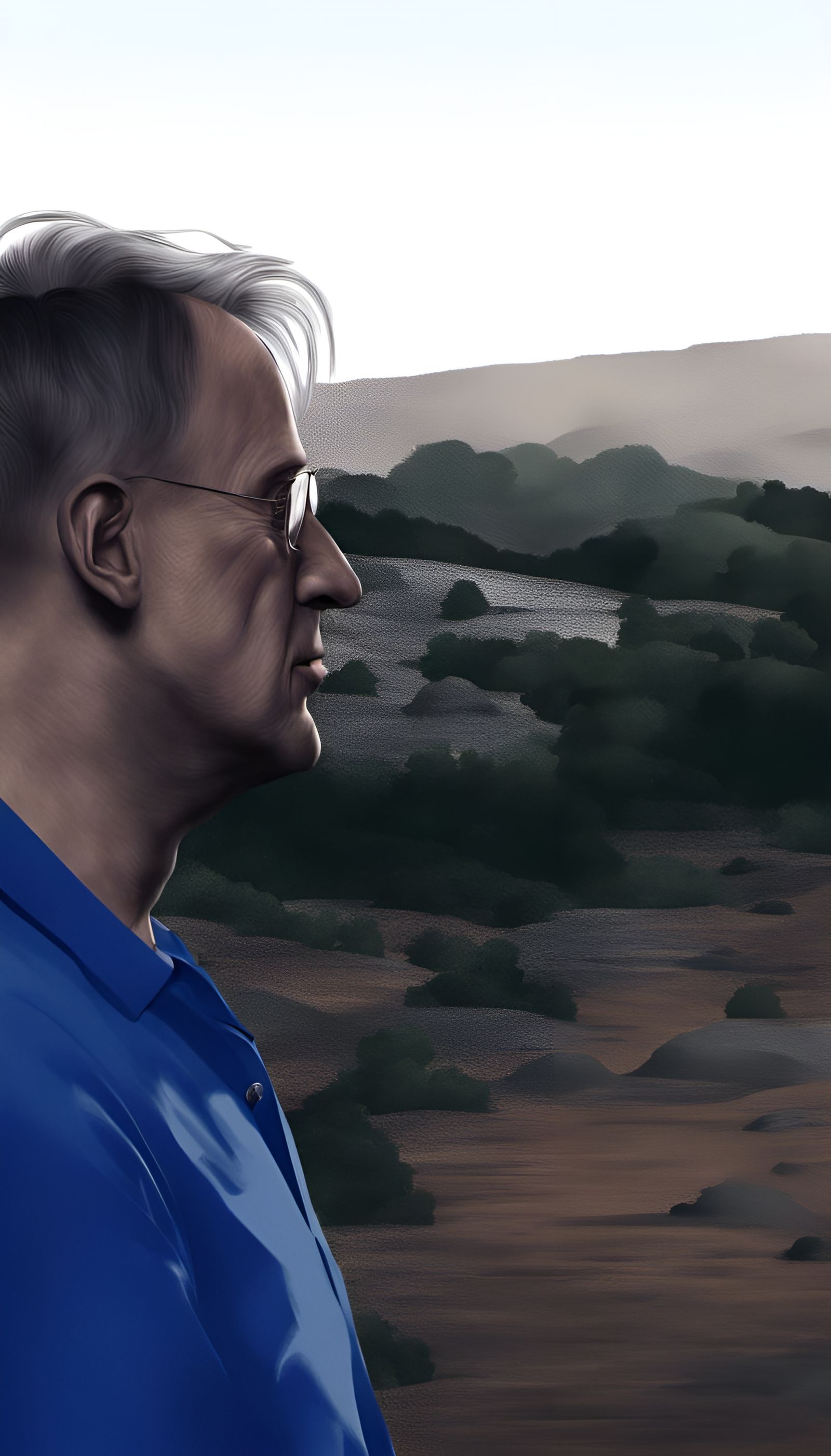 Realistic Portrait of Franklin Roosevelt