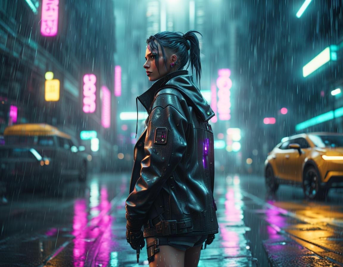 Cyberpunk female