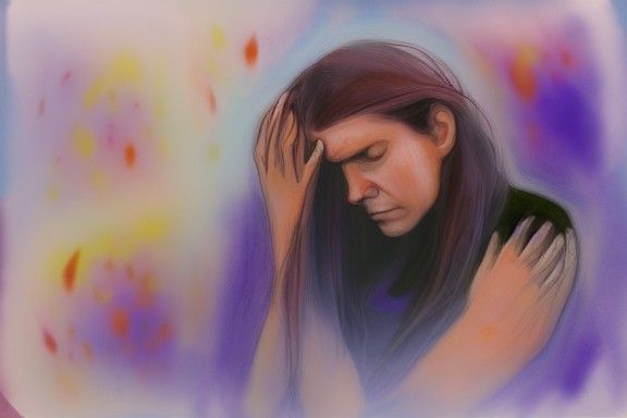 AI Generated Image of Grief