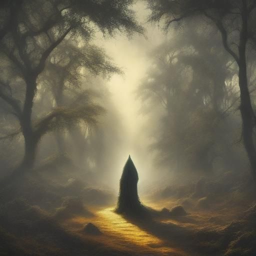 Epic Open Woodland with Creepy Cosmic Ambience