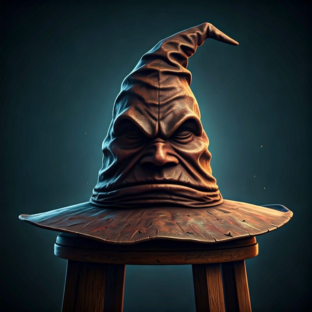 The Venerable Sorting Hat in Ancient, Mystical Power