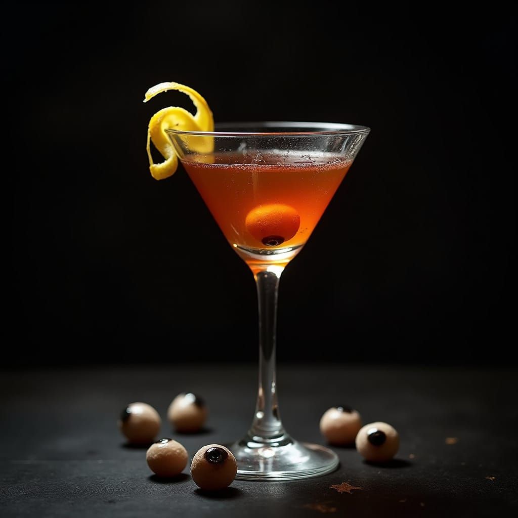 Eyeball Martini: Dark Photography Cocktail Art