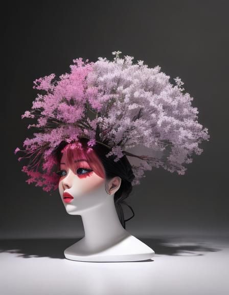 Complex Abstract Swirls in Vivid Colors