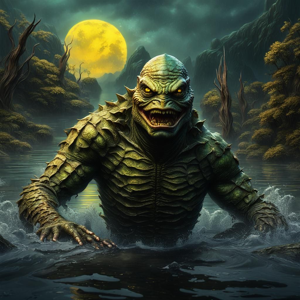 Horror Creature from the Black Lagoon
