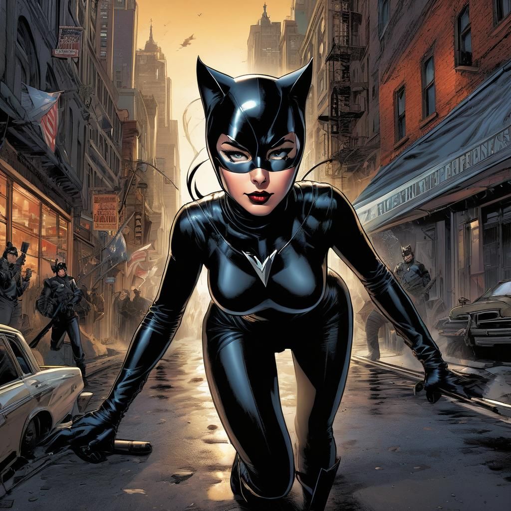Catwoman on the Prowl