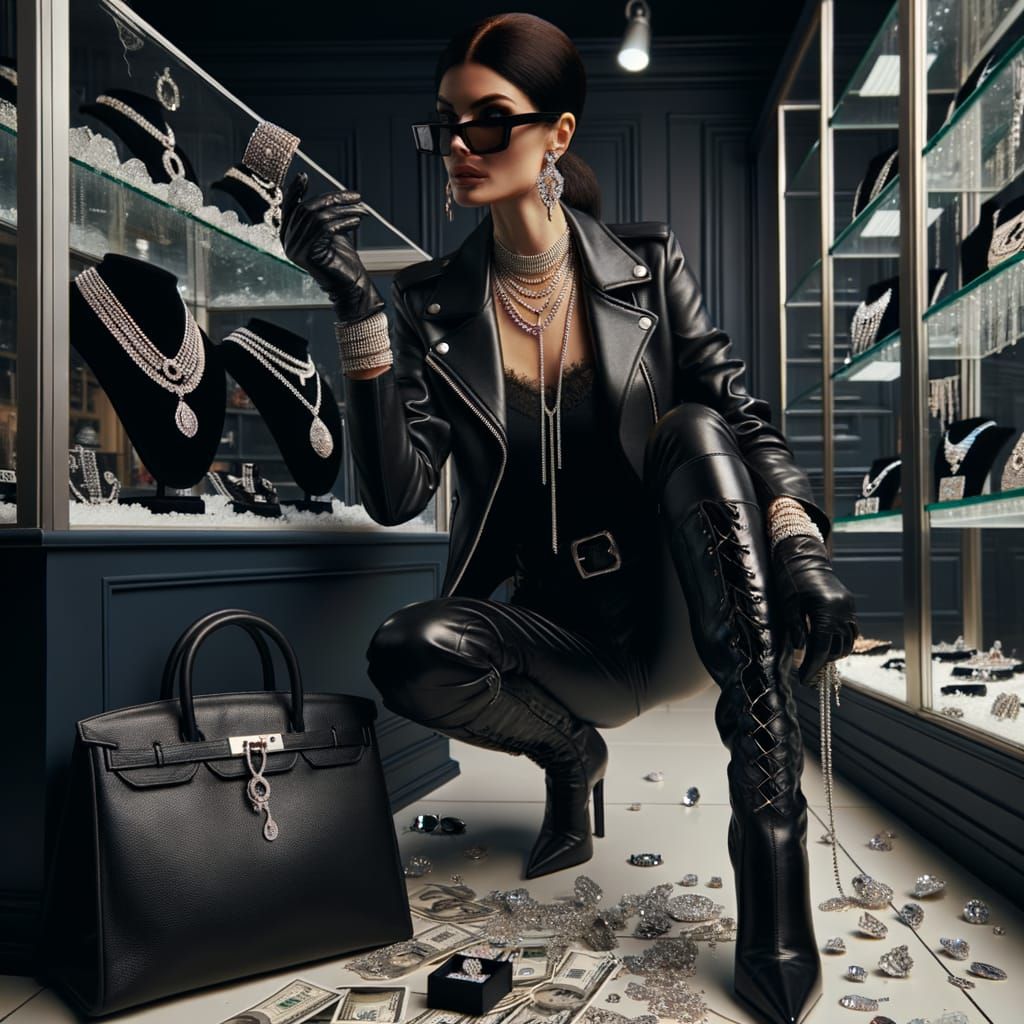 Sultry Jewel Thief in High-Stakes Heist