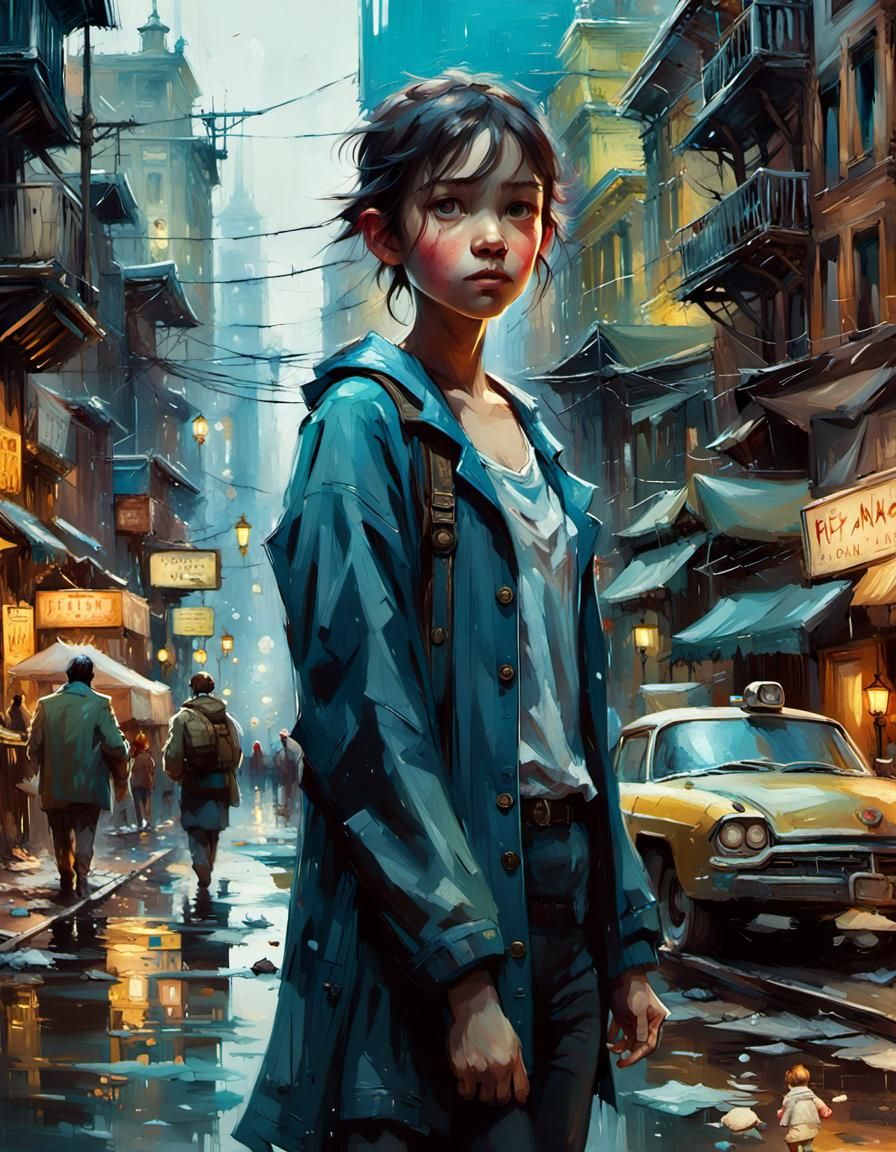 Intricate Background Art in Photo-Realism HDR