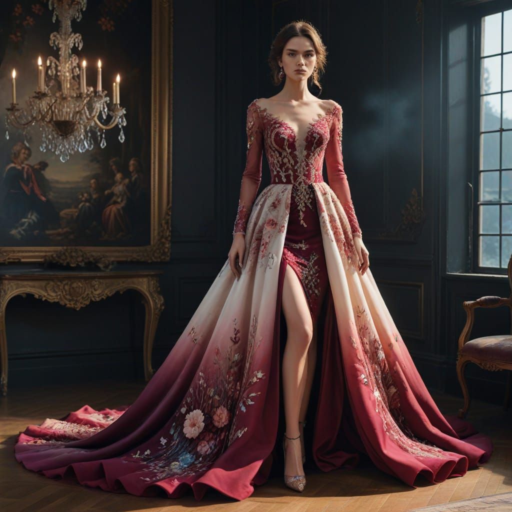 Haute Couture Gowns with Italian Opulence