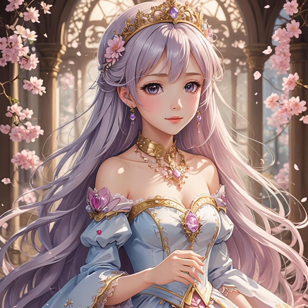 Anime Princess Digital Art
