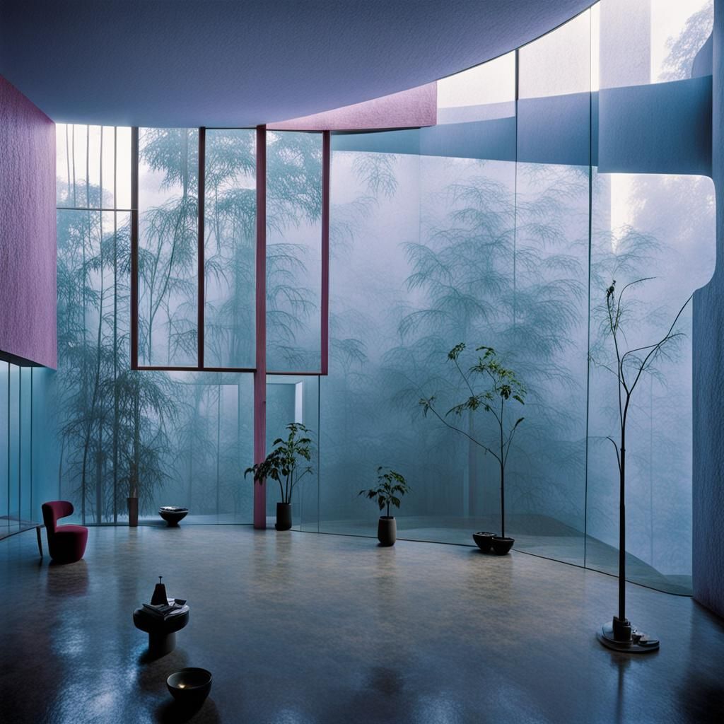 Minimalist Interior Inspired by Luis Barragan Architecture