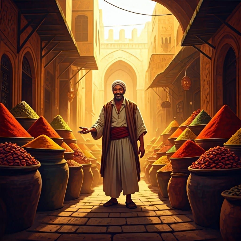 The best spices in the souk