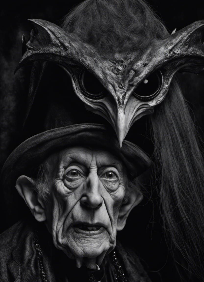 the demon on his shoulder