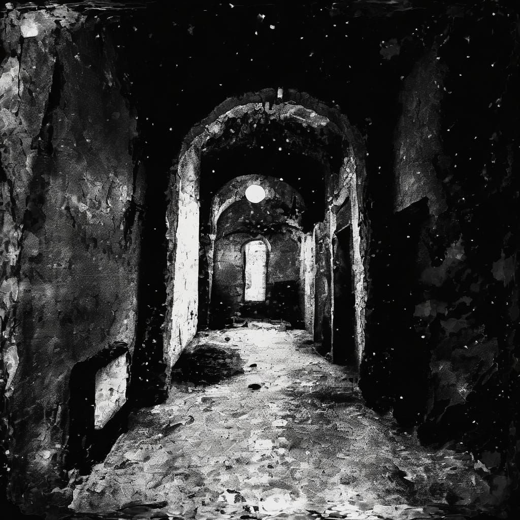 Miniature World with Toppings in Fleeting Impressionism Styl...