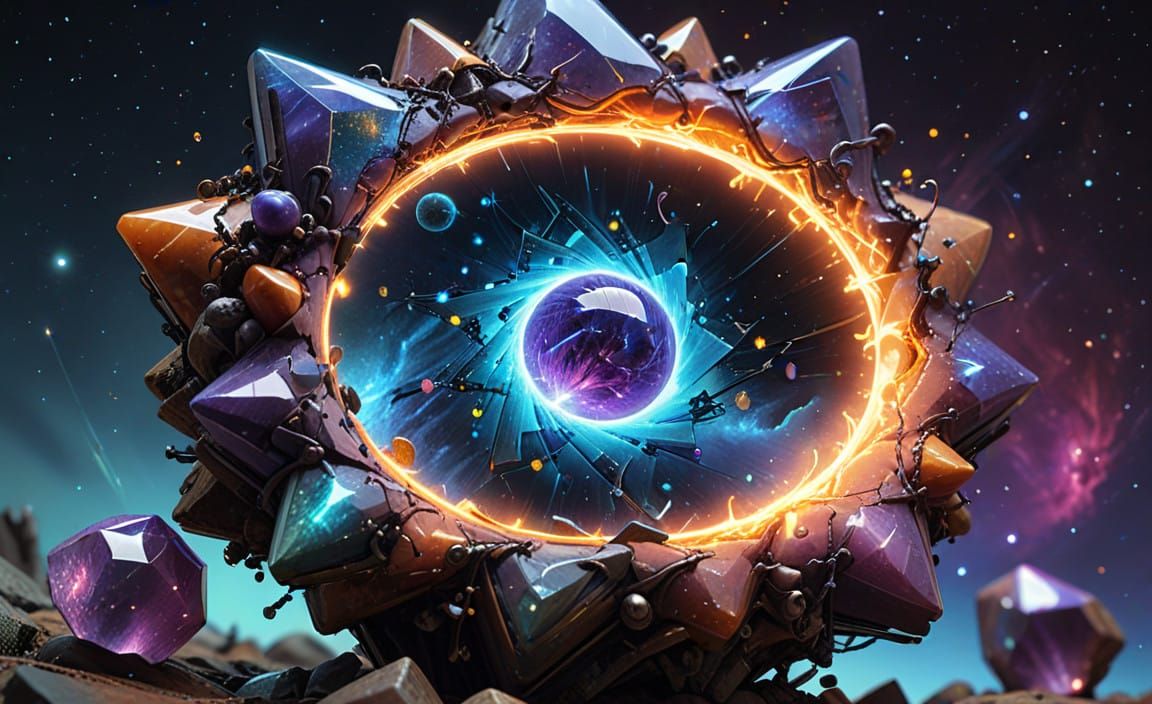 Iridescent Star Clusters in Cosmic Dance