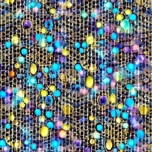 Pearlescent Orbs: A Sparkling Hexagonal Composition