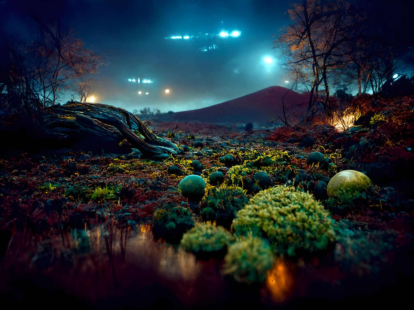 Alien World: A Woodland Landscape Photography