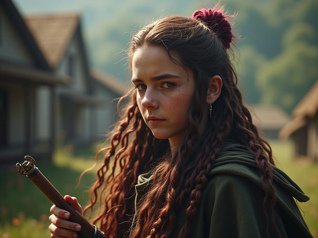 Detailed Matte Painting: Ohio Amish Hair Mafia