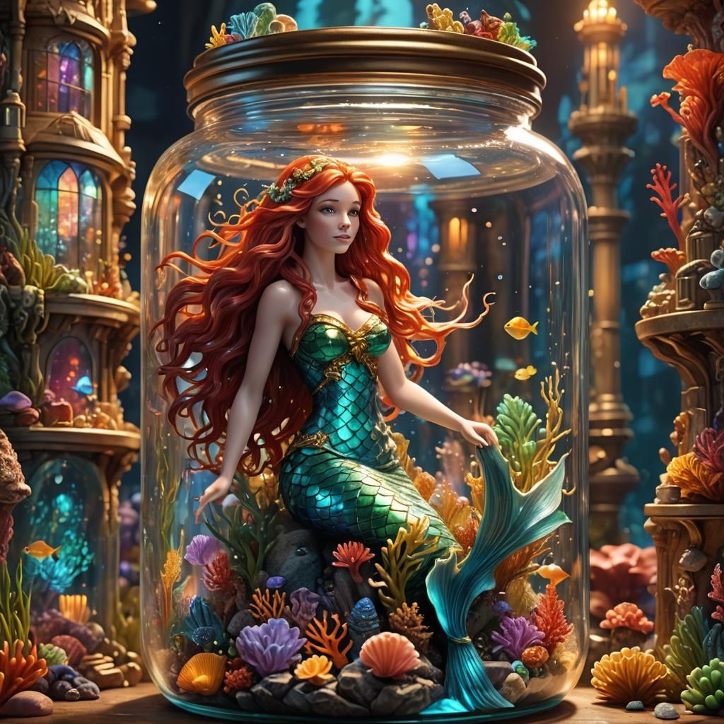 Mermaid Jars