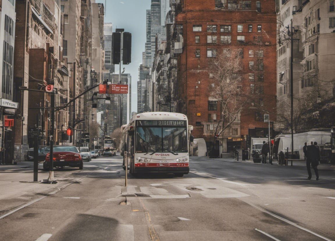 TTC Bus in Toronto: Urban Transit
