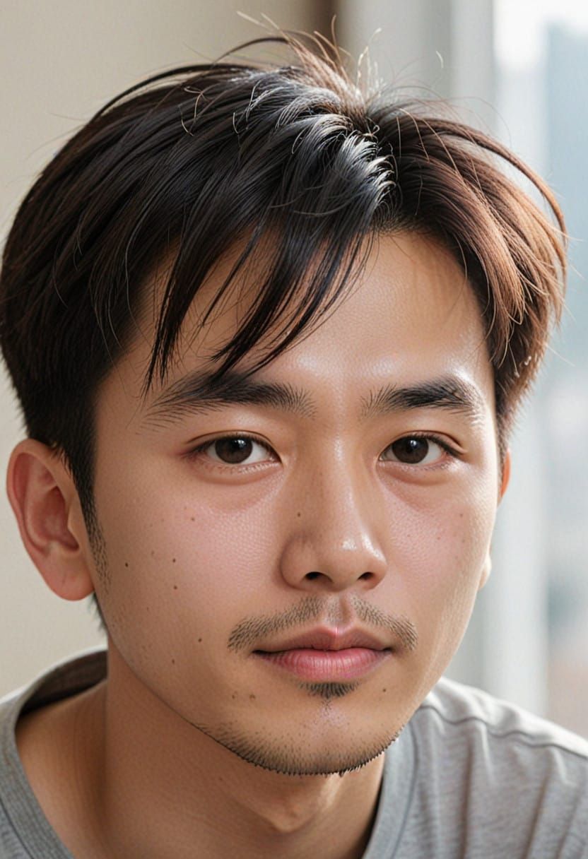 Stylish Boy Creates 2D Animations with a Brush