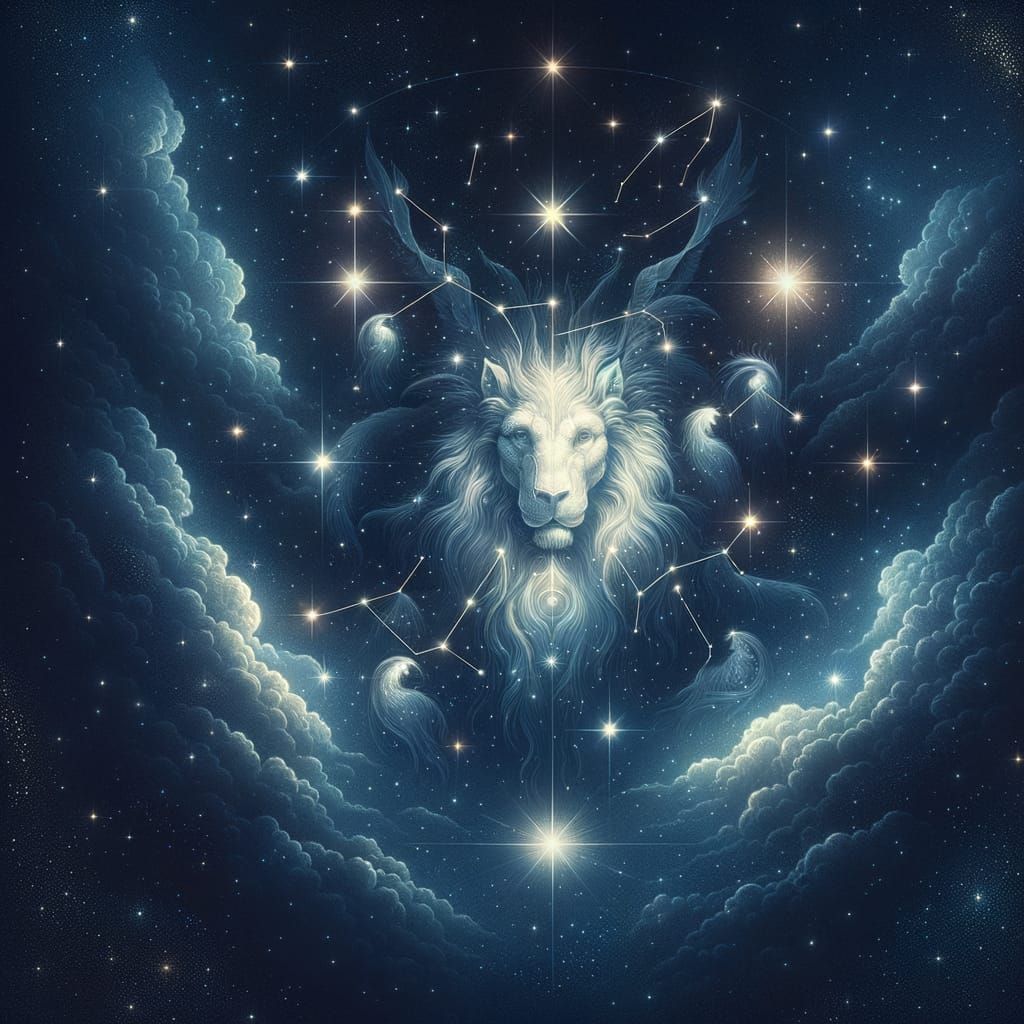 Orion Constellation Shines in Star-Studded Night Sky