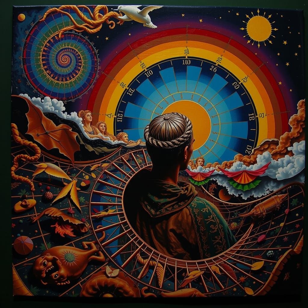 Abstract Geometric Curves and Spirals