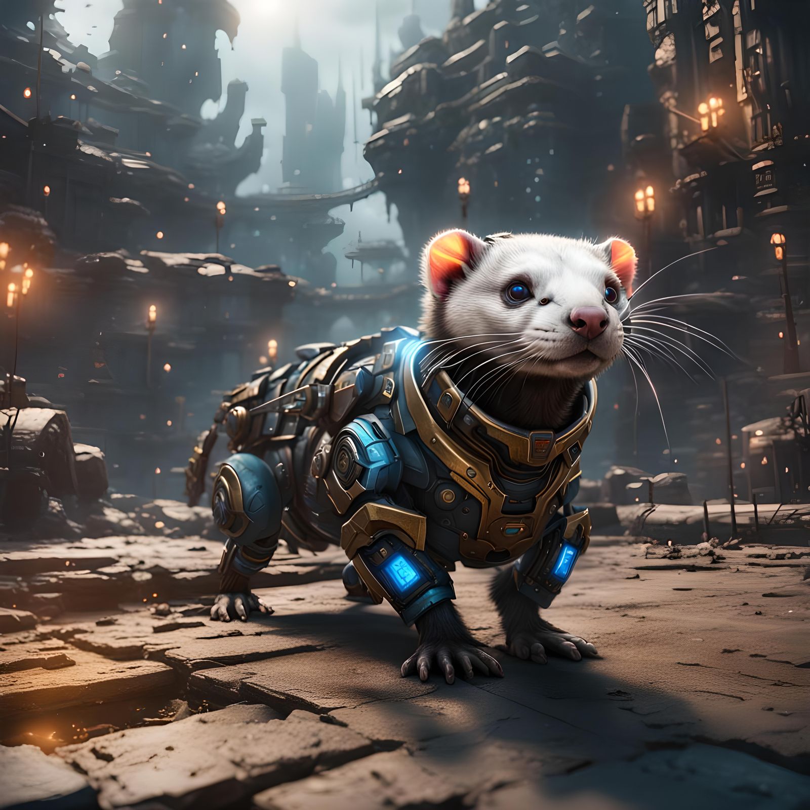 Cyborg ferret
