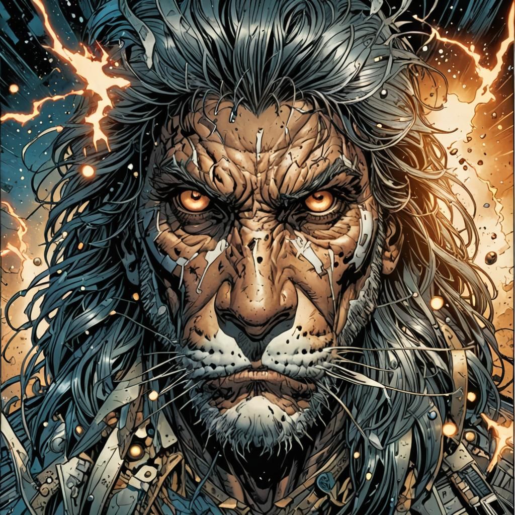 Dynamic Comic Book Art Illustration