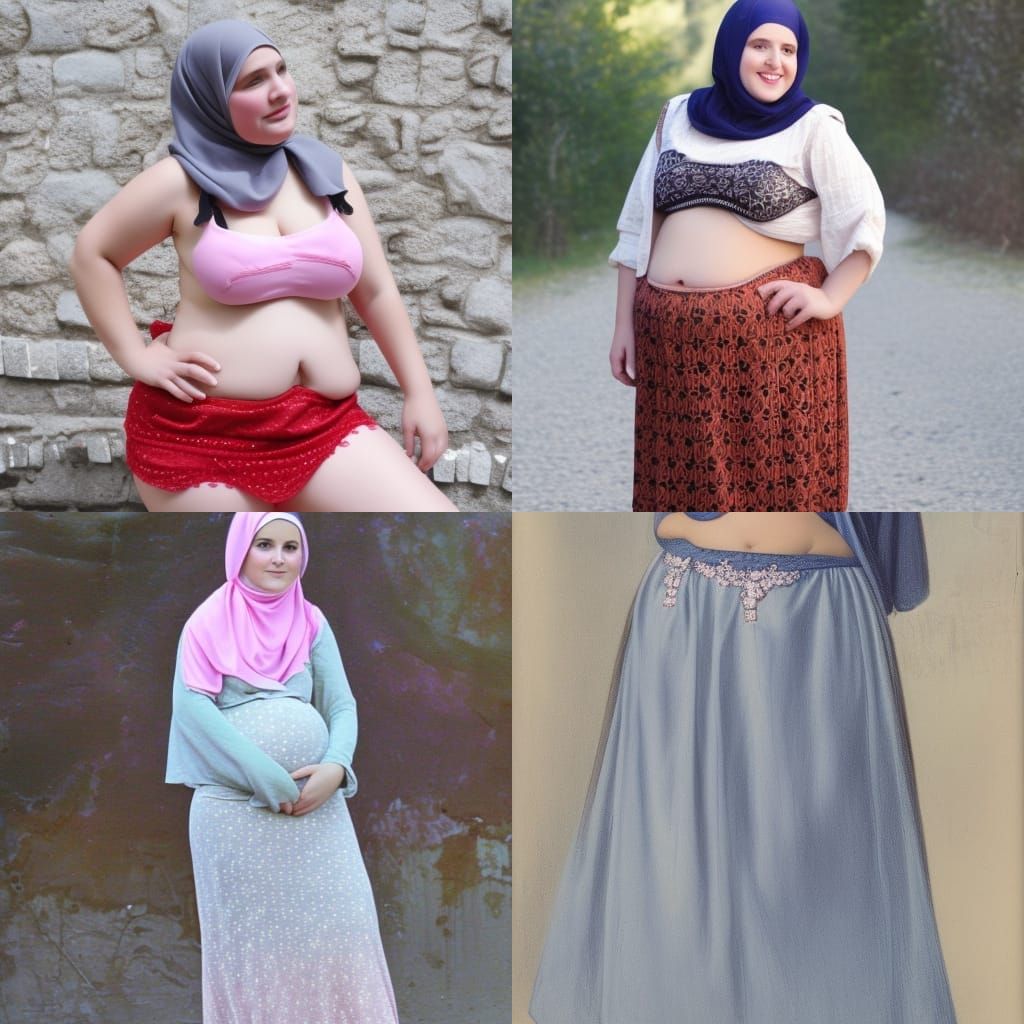 AI Image of Polish Muslim Girl