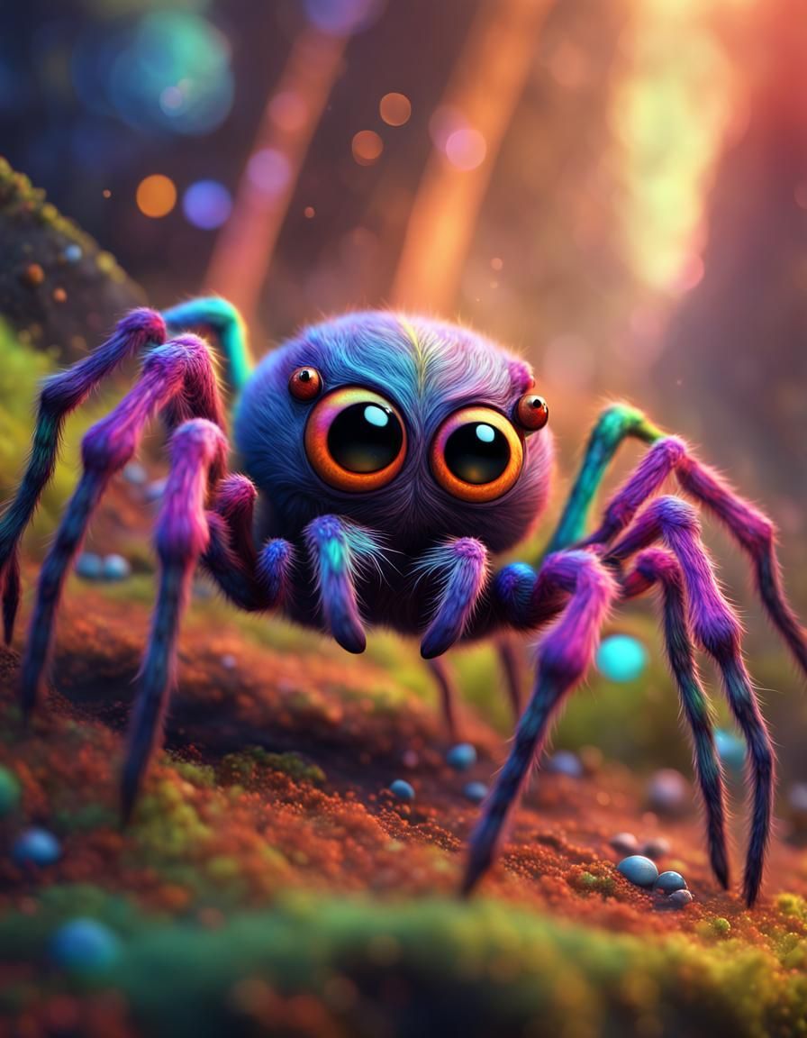 Cute spider