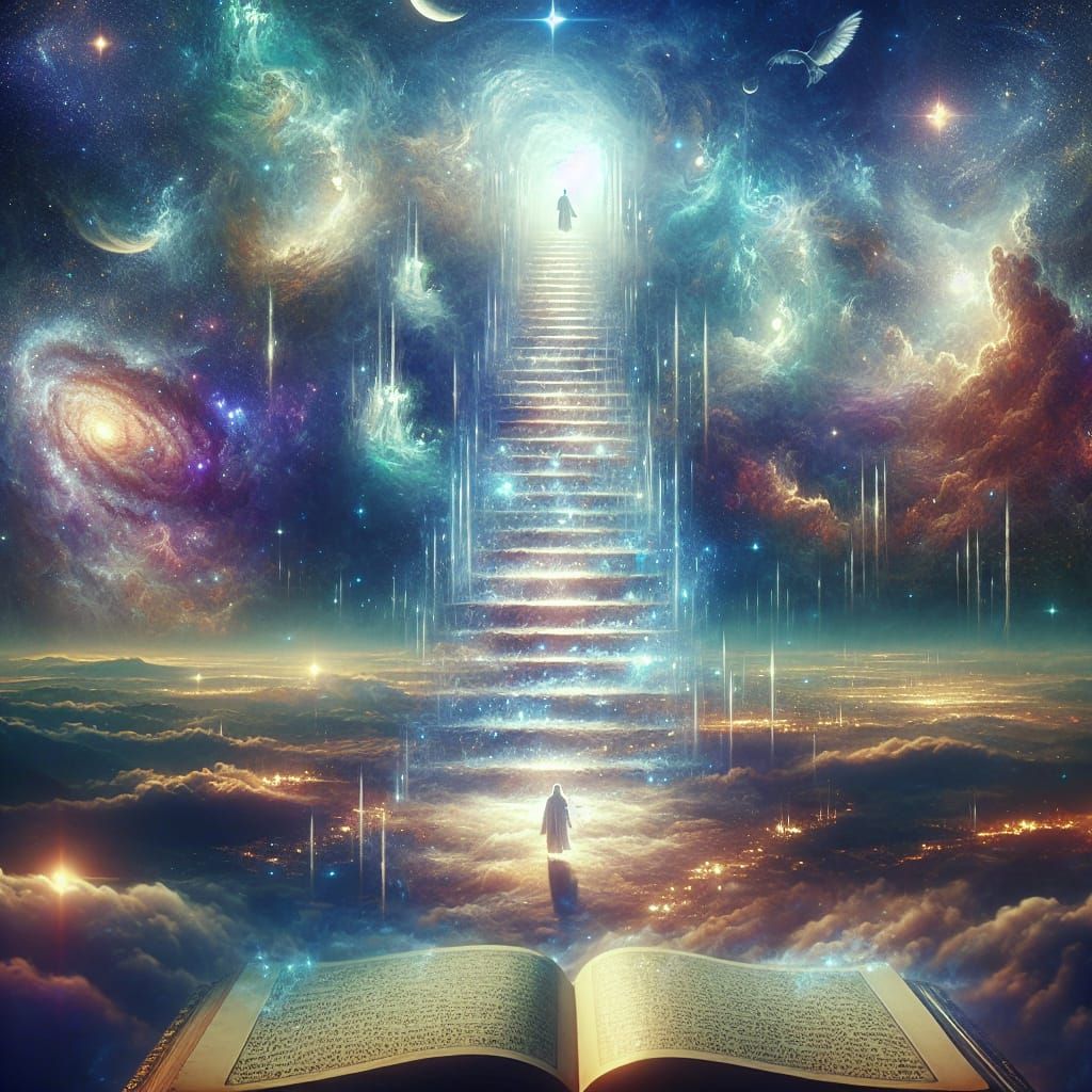 Dante's Celestial Ladder to Paradise