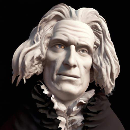 Beethoven as a vampire by Greg Rutkowski WLOP Ron Muek intri...