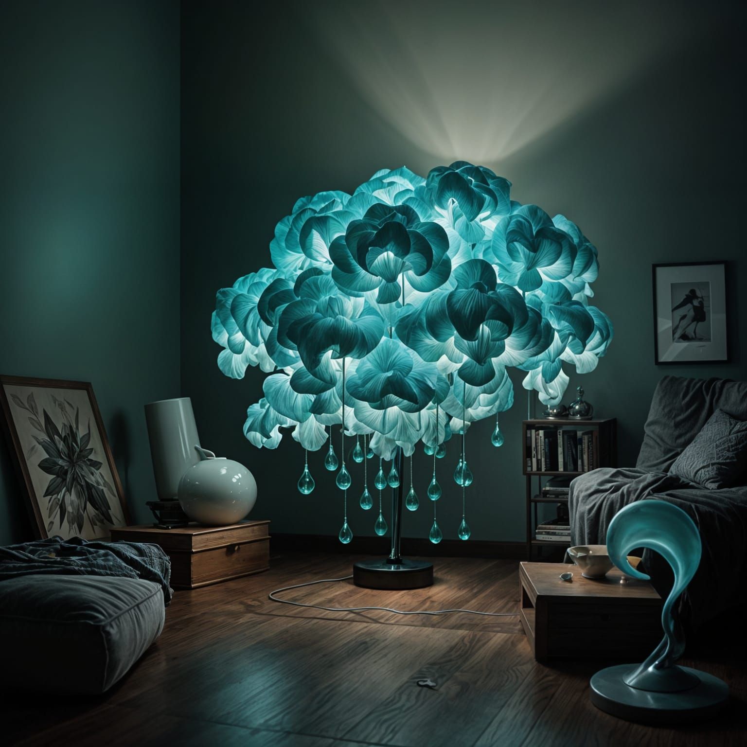 AI Generated Unconventional Lamp Designs