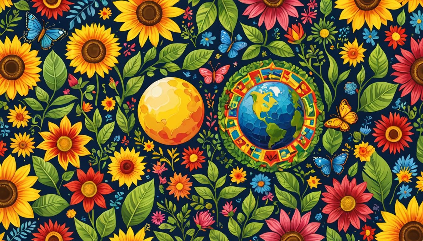 Celebrating August 2024: A Harmonious Nature Scene