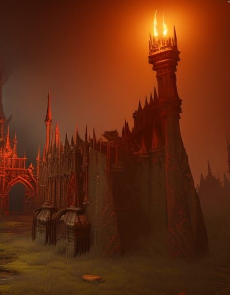 Sylvania Vampire: Dark Fantasy Concept Art