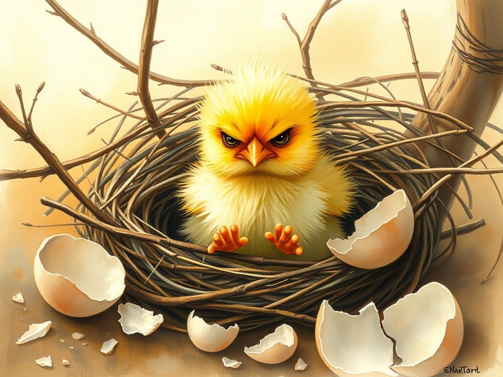 Grumpy Chick 1