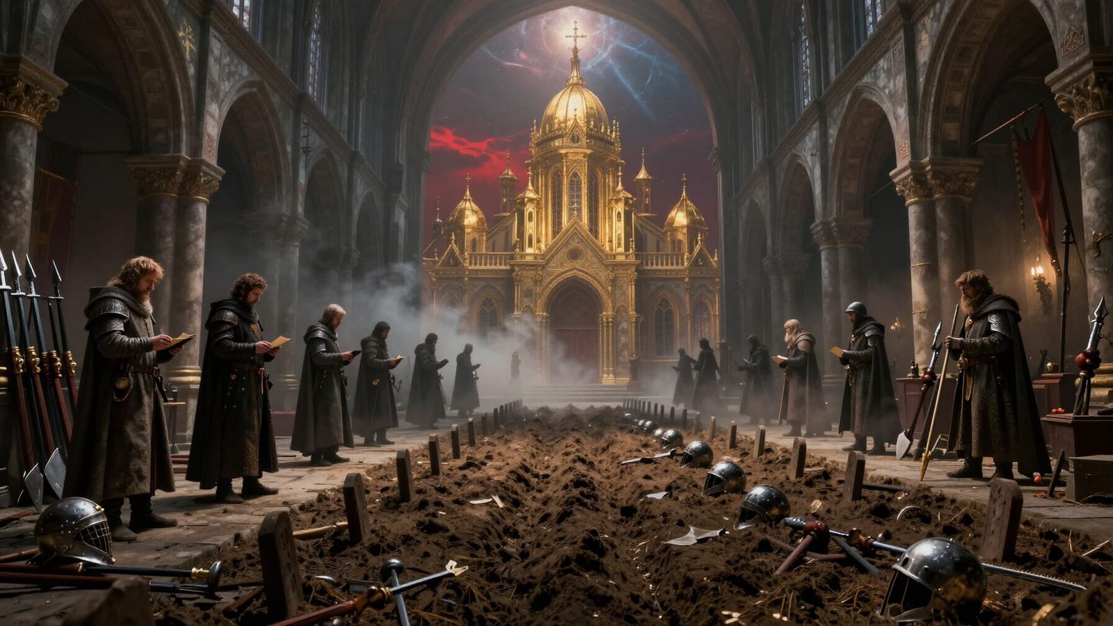 Medieval Aftermath: Wealth Amidst Mass Graves