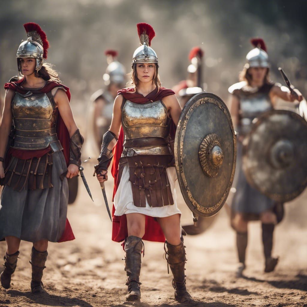 Roman warrior women