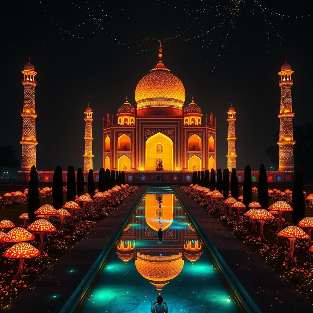 Mushroom Taj Mahal
