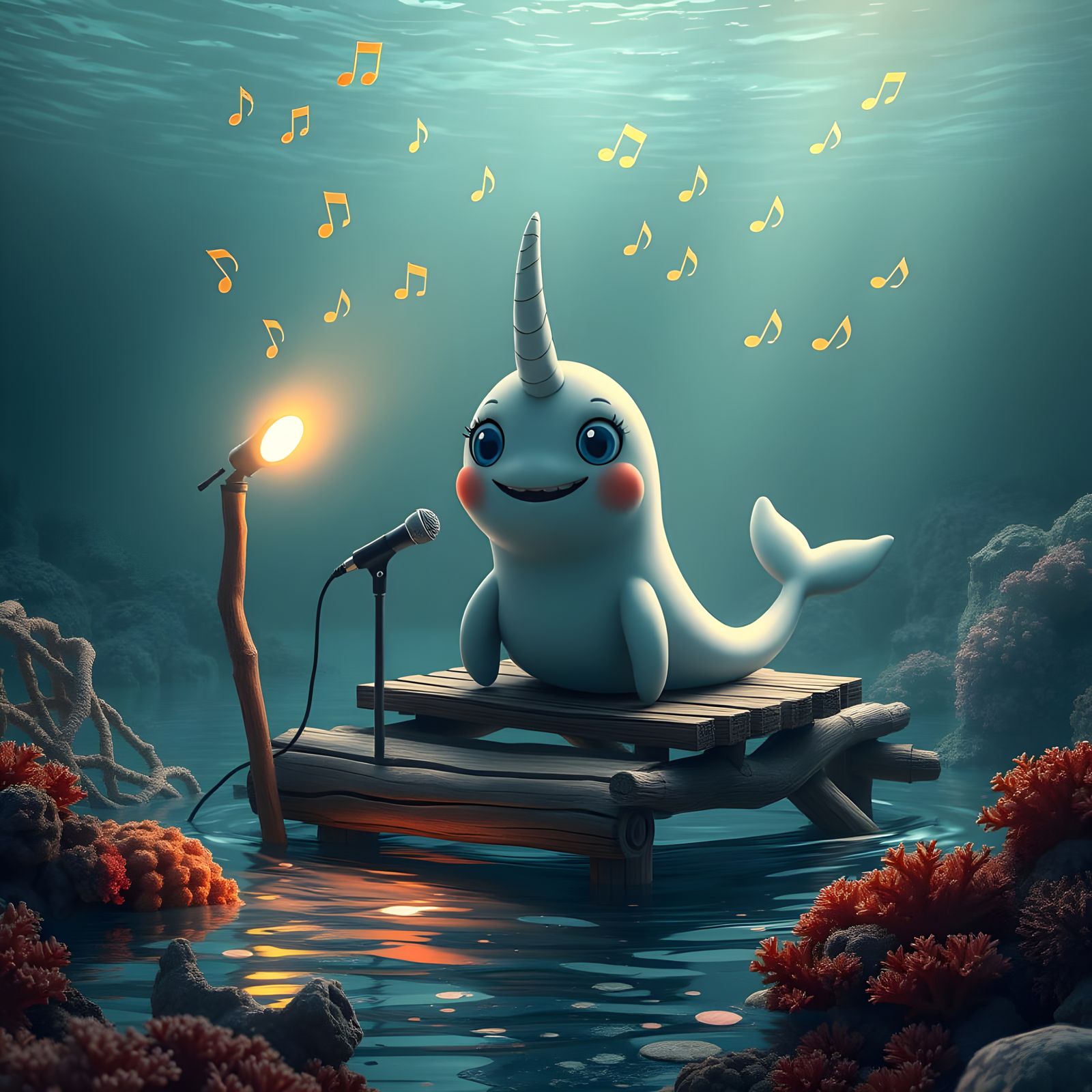 Karaoke Narwhal