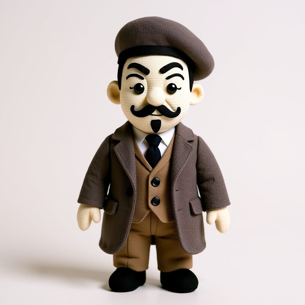 Guy Fawkes Defiant Amigurumi Figure with Mask