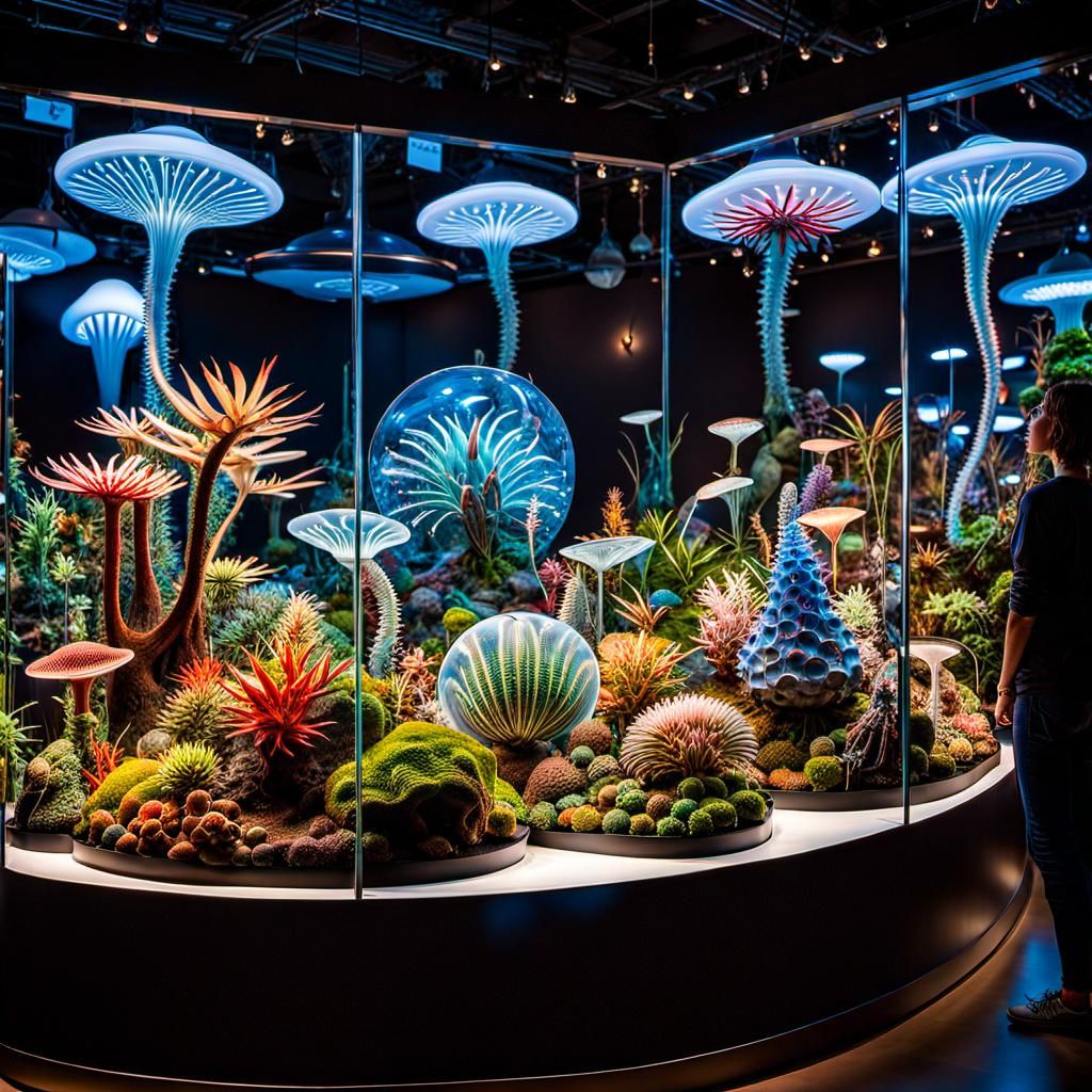 Alien Flora Exhibit at Museum of Ridiculous Things