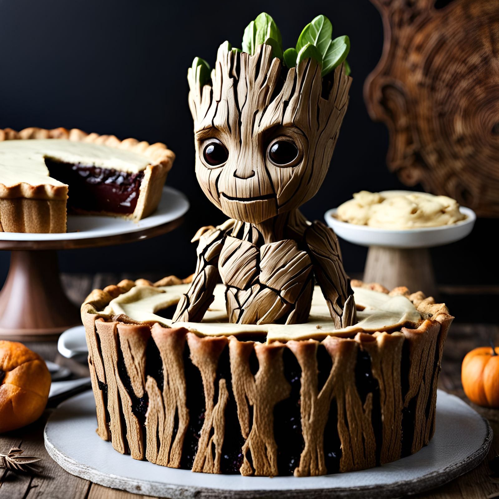 I am pie baby groot