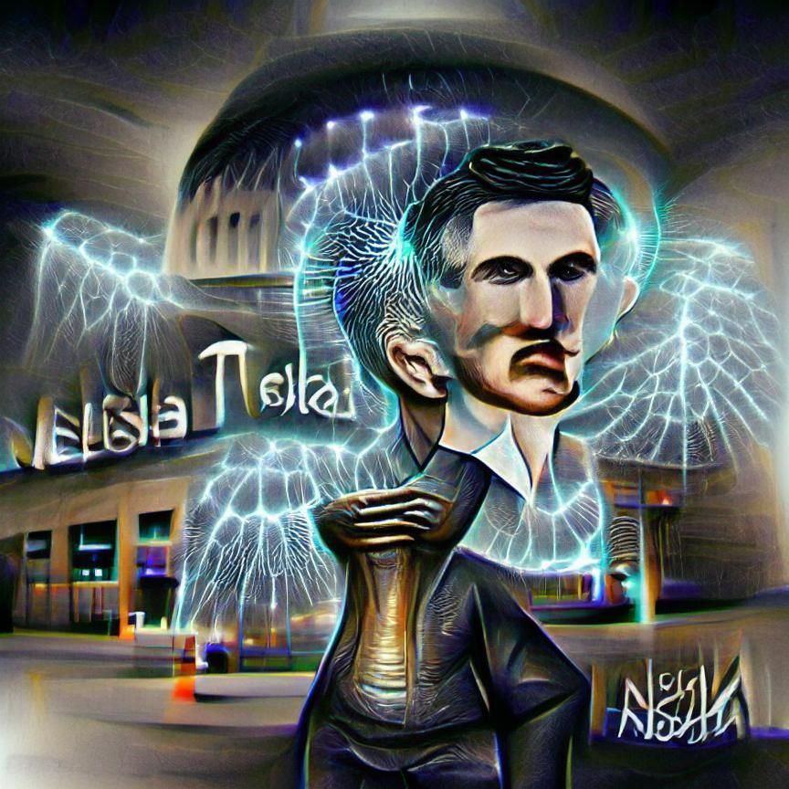 Nikola Tesla Portrait
